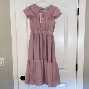 Dusty pink dress